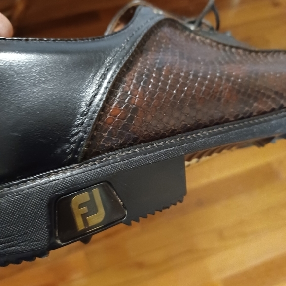 FJ Icon Golf Shoes Sz 9.5 W - Picture 9 of 9